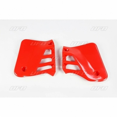 Plásticos laterales de radiador UFO rojo Honda CR125R/250R HO02602#061