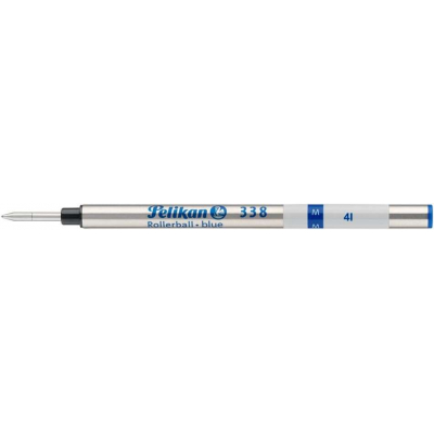 Pelikan Recambio Roller 338 M - Universal - para Boligrafo 338 - Facil de Cambiar - Color Azul