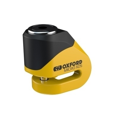 OXFORD XD5 Disc Lock - 5mm Yellow/Black LK205