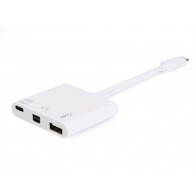 Adaptador USB-C a Mini DisPlayPort, USB-A , USB 60W PD