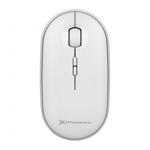 Ratón Phoenix REBBLE, inalámbrico, Bluetooth, blanco