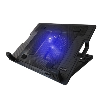 EWENT EW1258 Soporte Ventilador Portatil 17+2 USB