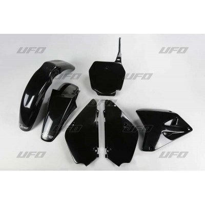 UFO Plastic Kit Black Suzuki RM85 SUKIT405@001