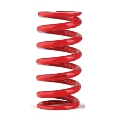 Muelle del amortiguador trasero YSS 270 mm - 45 Nm, rojo, YZ125 04-15 5962N45S270A5X