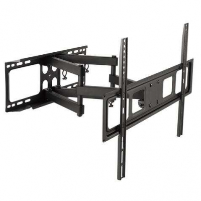 Cromad Soporte de Pared con Doble Brazo Articulado para TV de 32-70 - Compatible con TV Curva - Giratorio, Inclinable y Extensible - Peso Max 40Kg - VESA 600x400mm