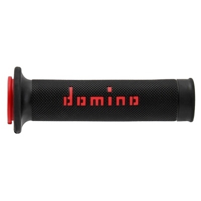 Puños racing DOMINO 126mm negro/rojo A01041C4240 A01041C4240B7-0