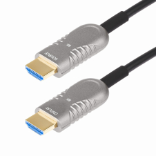 StarTech.com Cable HDMI 2.1 HÍ­brido Activo Í“ptico AOC de 15,2m - CMP Plenum - Cable HDMI 2.0/2.1 de Ultra Alta Velocidad 8K de Fibra Í“ptica - 48Gbp