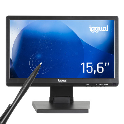 Monitor táctil resistivo 15,6 16:9 HD+