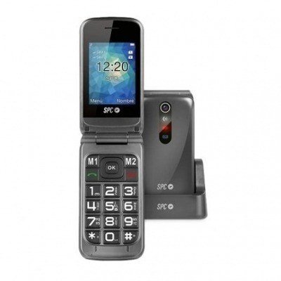 Teléfono Móvil SPC Stella para Personas Mayores/ Negro