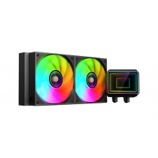 Mars Gaming ML-TWO240 Procesador Kit de refrigeración líquida 12 cm Negro 1 pieza(s)