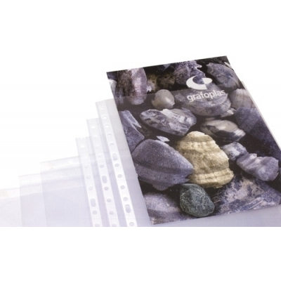 FUNDA MULT.GRAF.PP 70µ LISO A4 11 P/100