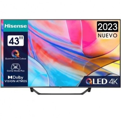 Televisor Hisense QLED TV 43A7KQ 43/ Ultra HD 4K/ Smart TV/ WiFi