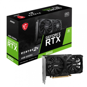 Tarjeta gráfica Msi VGA NVIDIA RTX 3050 VENTUS 2X E 6G OC DDR6