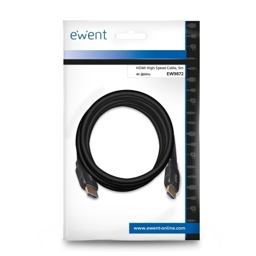 Ewent EW9880 cable VGA 1,8 m VGA (D-Sub) Negro