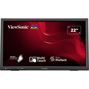 Viewsonic TD2223-2 pantalla para PC 55,9 cm (22) 1920 x 1080 Pixeles Full HD LCD Pantalla táctil Negro