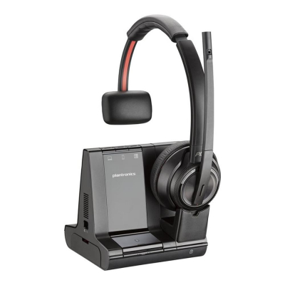 Auriculares poly savi 8210 office inalambrico negro