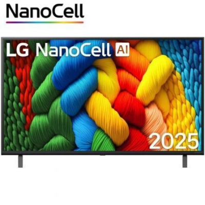 Televisor LG NanoCell 43NANO80A6B 43/ Ultra HD 4K/ Smart TV/ WiFi