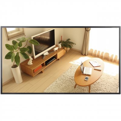 DS-D6043UN-B pantalla de señalización Panel plano interactivo 109,2 cm (43) LED Wifi 500 cd / m² 4K Ultra HD Negro Procesador incorporado Android 8.1 24/7