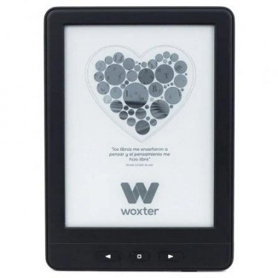 Libro Electrónico Ebook Woxter Scriba Paperlight TP/ 6 tactil retroiluminado Tinta Electrónica/ Negro