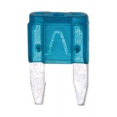 Fusible Plano Coche 15Amp 11x17mm AZUL