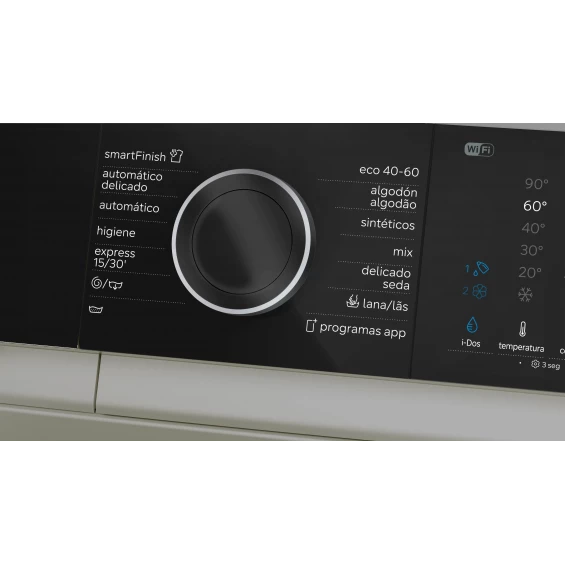 Lavadora Siemens WG56H2AXES, 10 kg, 1600 rpm, clase A-20%, acero antihuellas - imagen 3