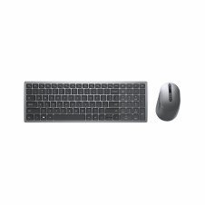 Dell KM7120W teclado y raton rf inalambrico bluetooth qzerty español gris titanio