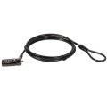 CABLE DE SEGURIDAD CONCEPTRONIC CUSTODIO01BN NANO POR COMBINACION 4 DIGITOS 1.8M