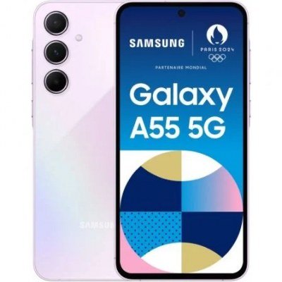 Smartphone Samsung Galaxy A55 8GB/ 128GB/ 6.6/ 5G/ Lavanda