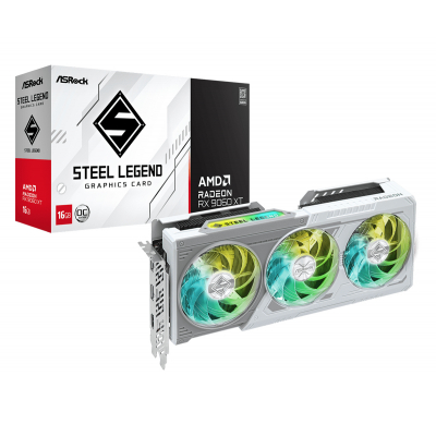 AMD Radeon RX 9060 XT Steel Legend 16GB OC GDDR6