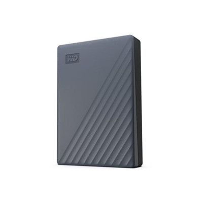 Disco duro externo hdd wd western digital 4tb my passport usb 3.2 gris
