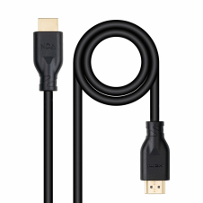 Nanocable Cable HDMI V2.0 4K@60Hz 18Gbps A/M-A/M CCS 0.5 m