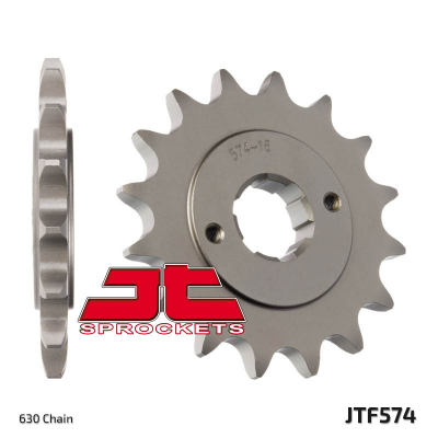 Piñón JT SPROCKETS acero estándar 574 - Paso 520 JTF574.16