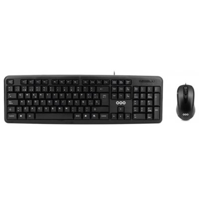OQO-TR001-U teclado Ratón incluido Oficina USB QWERTY Español Negro