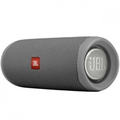 Altavoz bluetooth jbl flip 5 grey - 20w rms - ipx7 - bateria 4800mah - manos libres - gris
