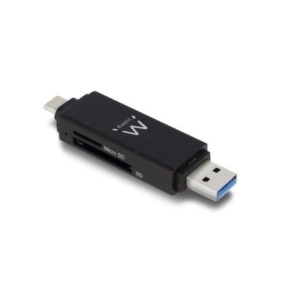 EWENT LECTOR DE TARJETAS USB 3.0 TIPO C