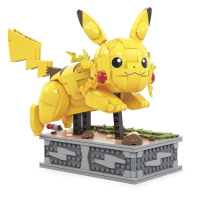 Figura mattel mega construx motion pokemon pikachu motion fig 24 cm