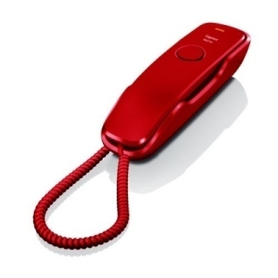 Gigaset DA210 Telefono Fijo para Pared o Sobremesa - Tecla Mute - Marcacion Abreviada - Control de Volumen