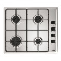 Placa de gas natural Teka HLX 640 KL, 4 zonas, mandos laterales, 7500W, ref. 112620032, inox