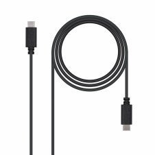 Nanocable Cable USB C/USB C 2 m Negro