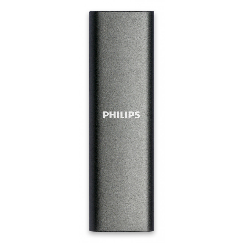 Philips FM02SS030P/00 unidad externa de estado sólido 2 TB USB Tipo C 3.2 Gen 1 (3.1 Gen 1) Gris