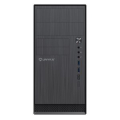 CAJA MICRO ATX UNYKA AERO C12 FRONTAL ALUMINIO CEPILLADO USB3,0 USB-C COLOR NEGRO SIN F.A