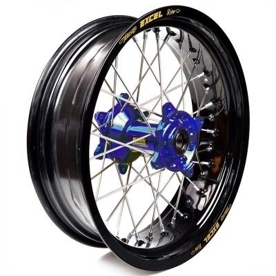 Rueda completa Haan Wheels aro negro 17-5,00 buje azul 1 26009/3/5 1 26009/3/5