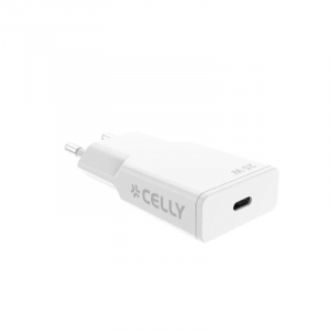 Cargador Celly 1 USB-C, 25W