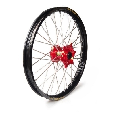 Rueda completa Haan Wheels aro negro 21-1,60 buje rojo 1 75019/3/6 1 75019/3/6