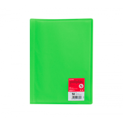 CARP. 50F POLIPLAS GRAFOPLAS A4 PP VERDE 01351221