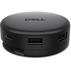 DELL DA326 Alámbrico USB 3.2 Gen 1 (3.1 Gen 1) Type-C Negro