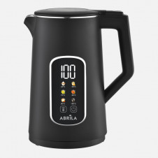 Hervidor De Agua Elec.ajenjo Negro 1,7l 2200w Base Girat. Diasplay 6programas Tacto Frio,apagado Autom.seguridad 26x22x16cm