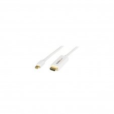 StarTech.com Cable Conversor Mini DisplayPort a HDMI Macho a Macho - Ultra HD 4K - 2m Blanco