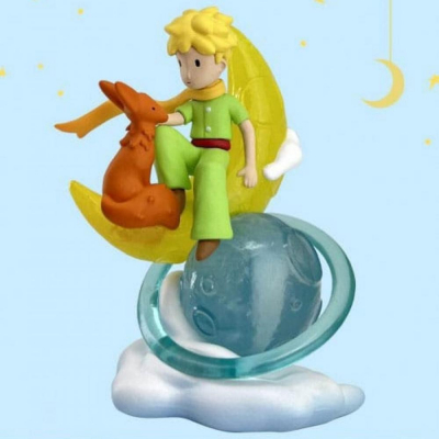 Figura playstoy el principito & el zorro en la luna 8.3cm