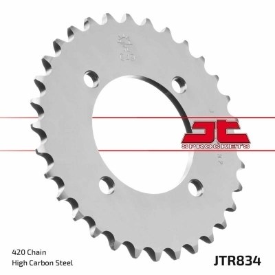 Corona JT SPROCKETS acero estándar 834 - Paso 420 ?JTR834.38